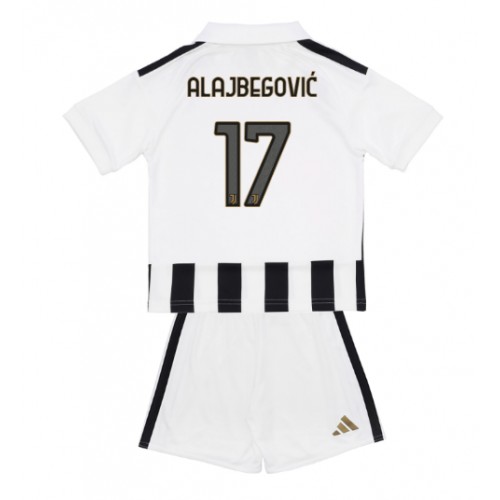 Juventus Kerim Alajbegovic #17 Hemmaställ Barn 2026-27 Kortärmad (+ Korta byxor)